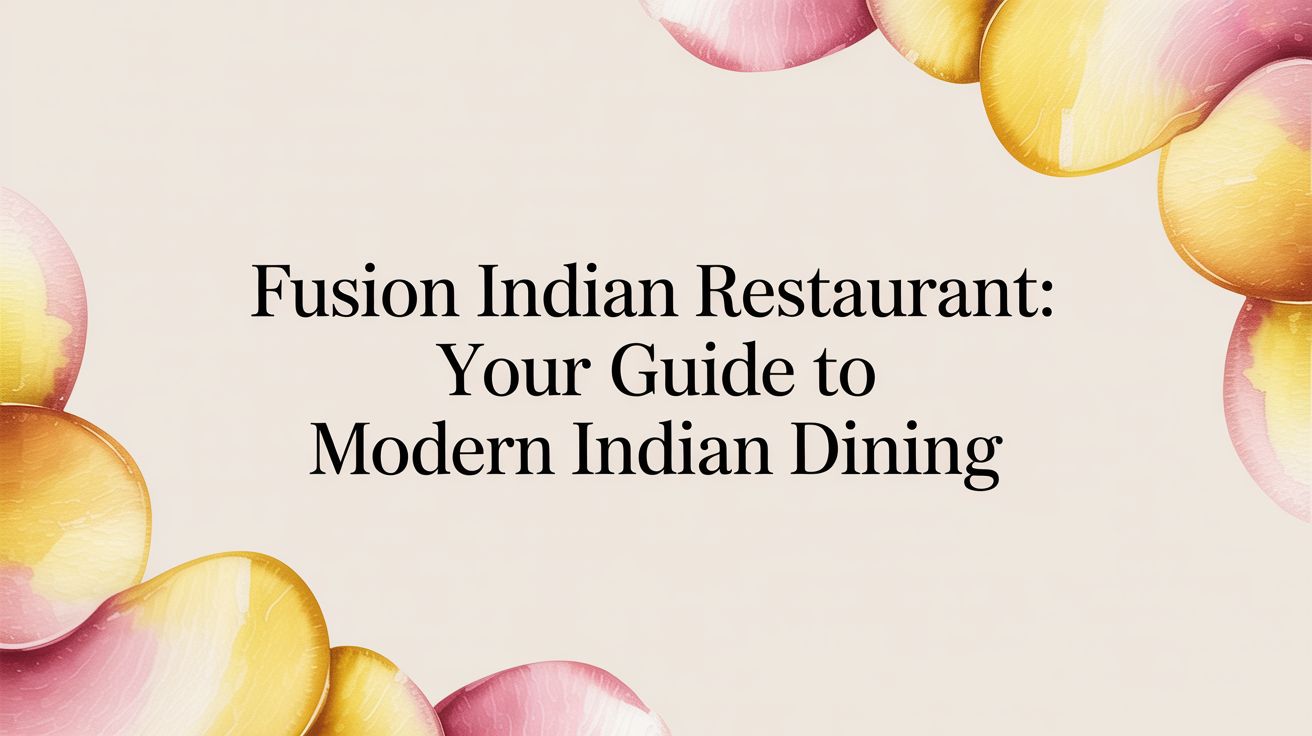Fusion Indian Restaurant: Your Guide to Modern Indian Dining