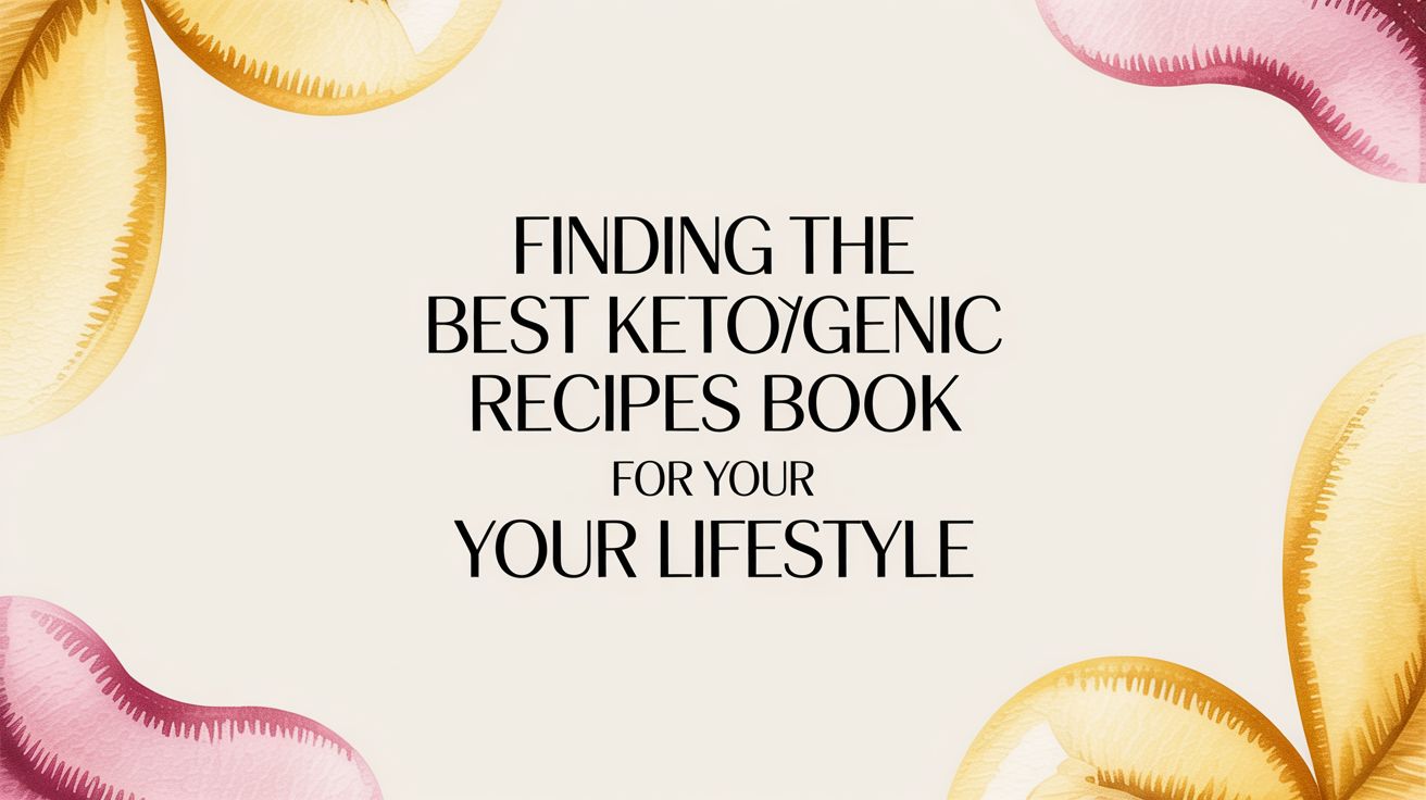 Finding the Best Ketogenic Recipes Book for Your Lifestyle