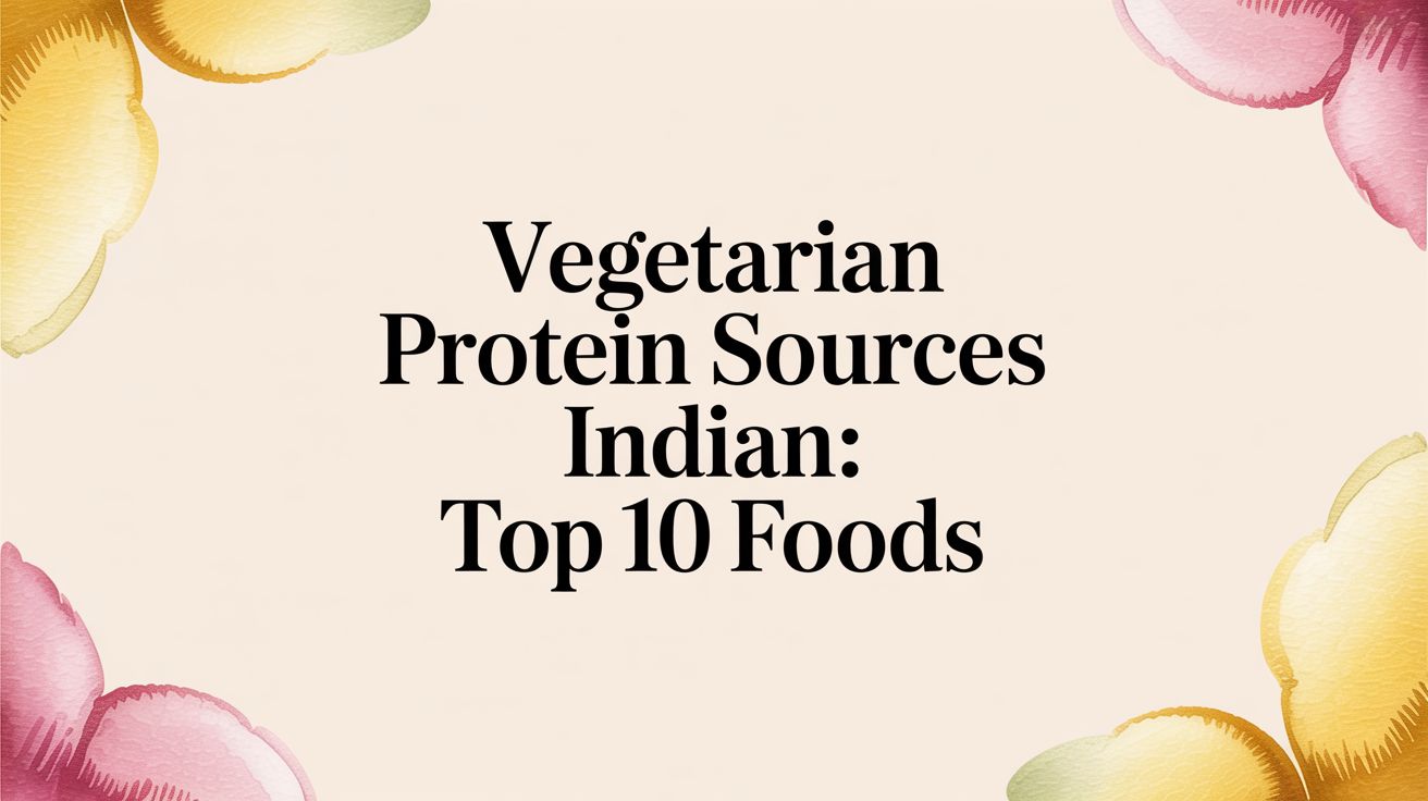 vegetarian protein sources indian: Top 10 Foods