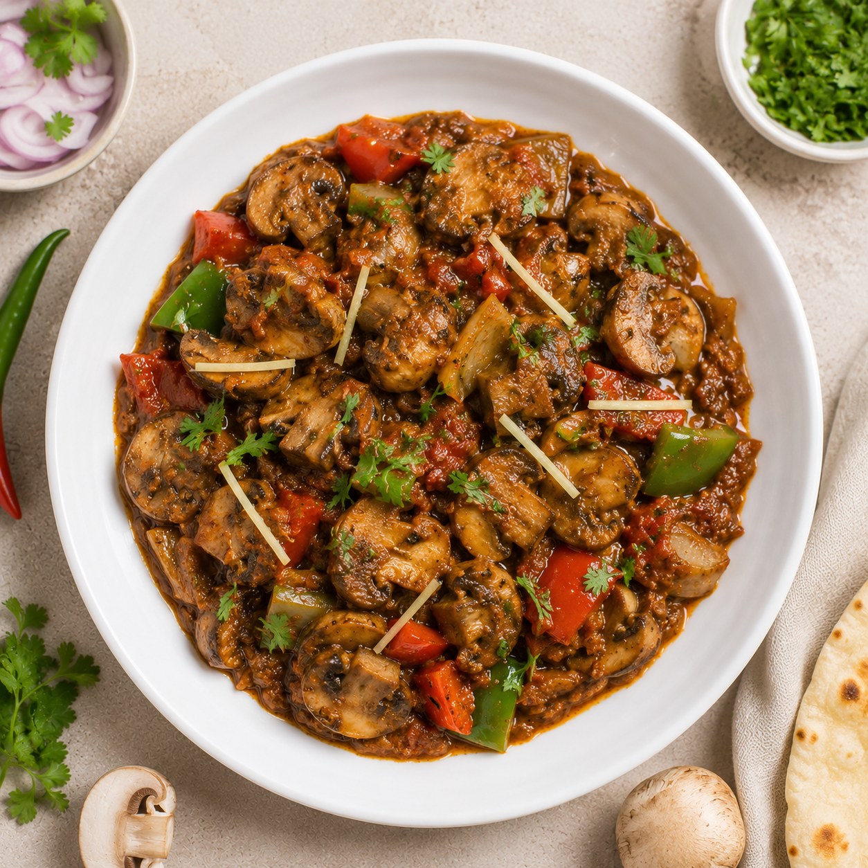 Karahi Mushroom (400g)