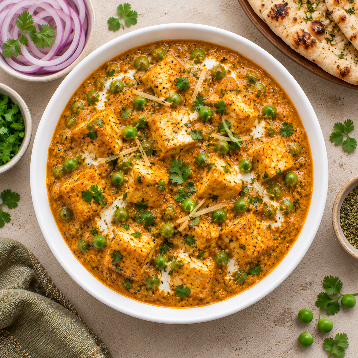 Shahi Matar Paneer (400g)