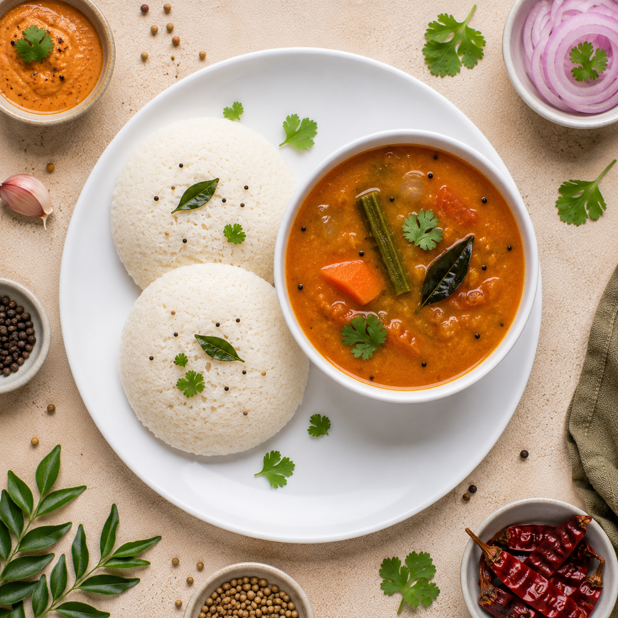 Idle Sambhar
