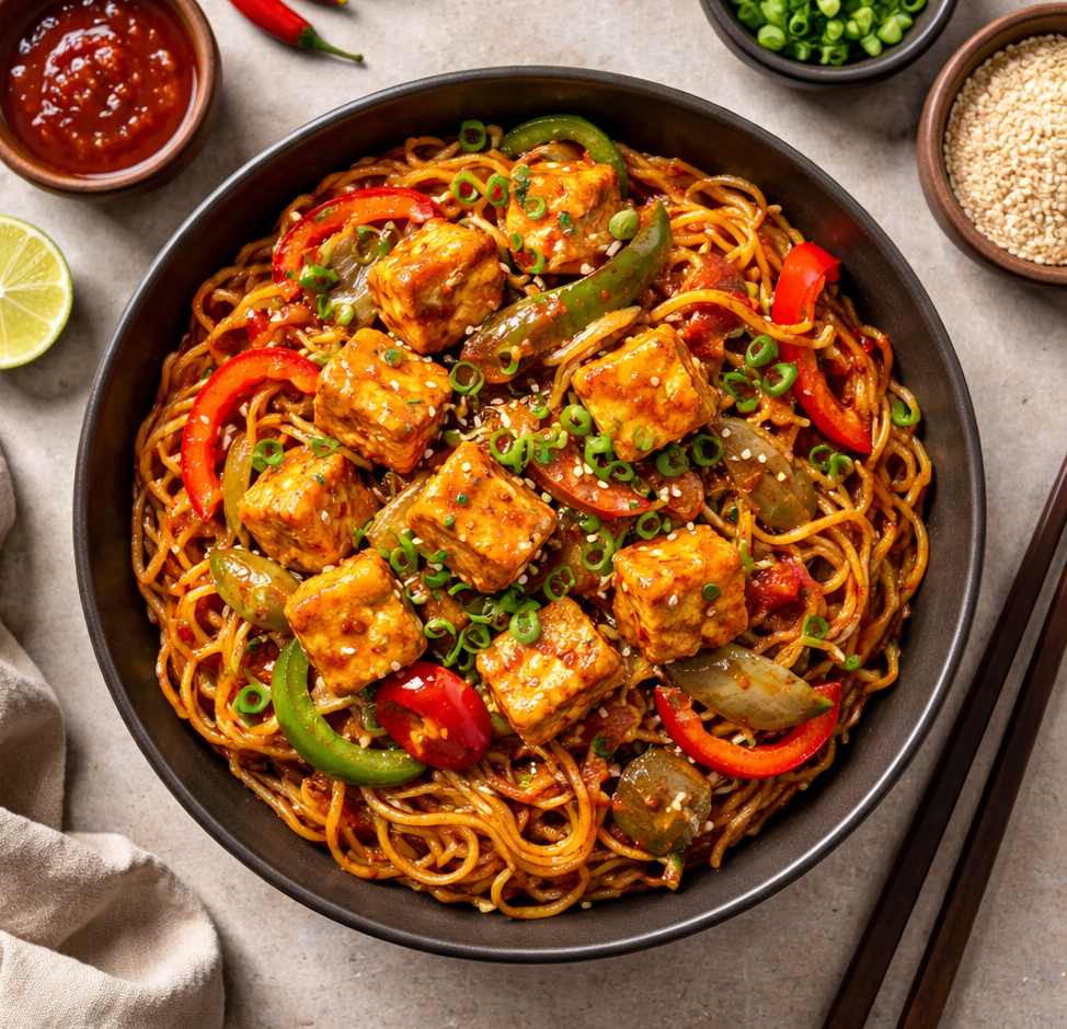 Chilli Paneer Noodle (400g)